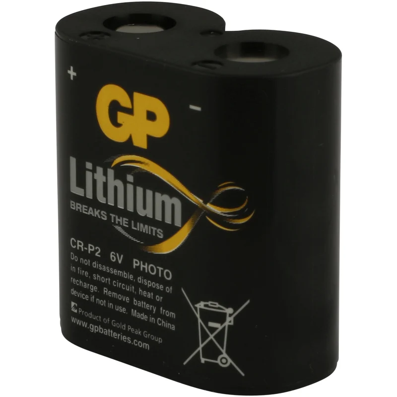 CRP2 Batterie GP Lithium 6V