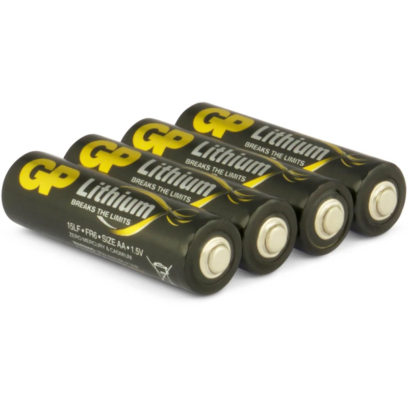 GP Batteries AA Batterie GP Lithium 1,5V 4 Stück