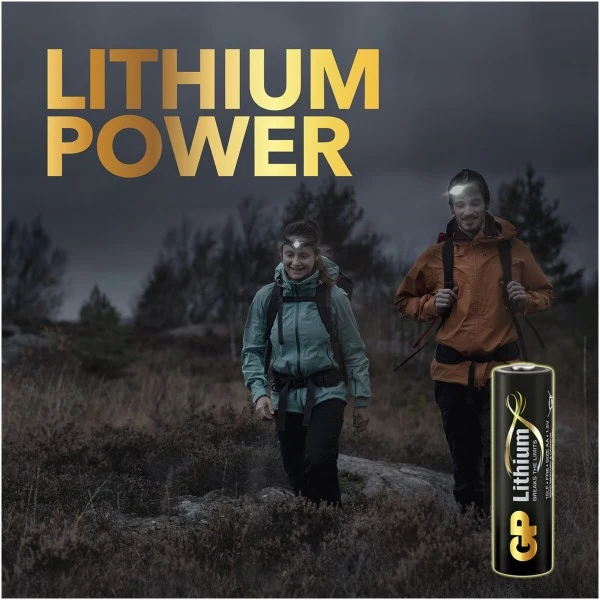 GP Batteries AA Batterie GP Lithium 1,5V 4 Stück