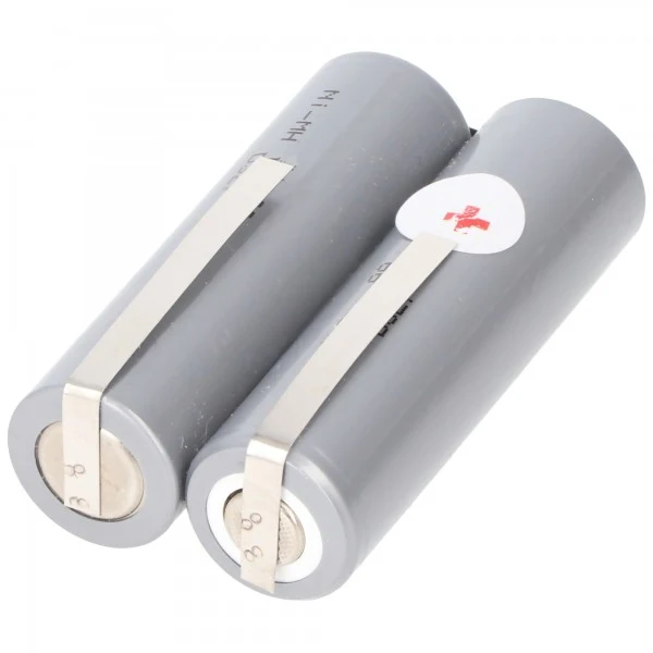 AccuCell Rasiererakku NiMH 2,4V 2200mAh ersetzt z.B. den originalen Akkutyp 138 10609