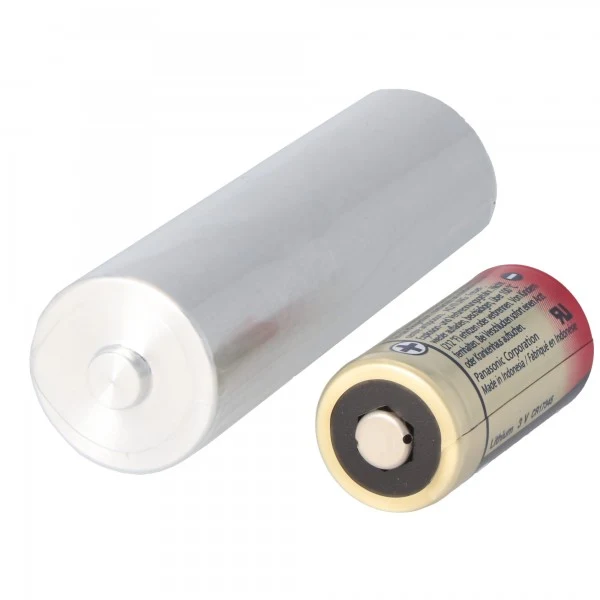 AccuCell Adapter Batterie 2R10 Duplex Stab-Batterie, 2R10R, 3010, 2010, 3,0 Volt 73x21mm max. 1600mAh