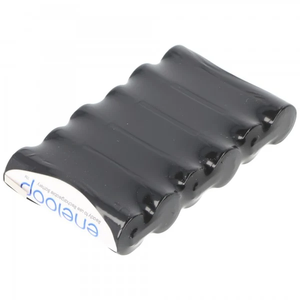 Panasonic eneloop Standard 7.2 Volt AkkuPack F1x6 6/BK-3MCCE mit Lötfahne