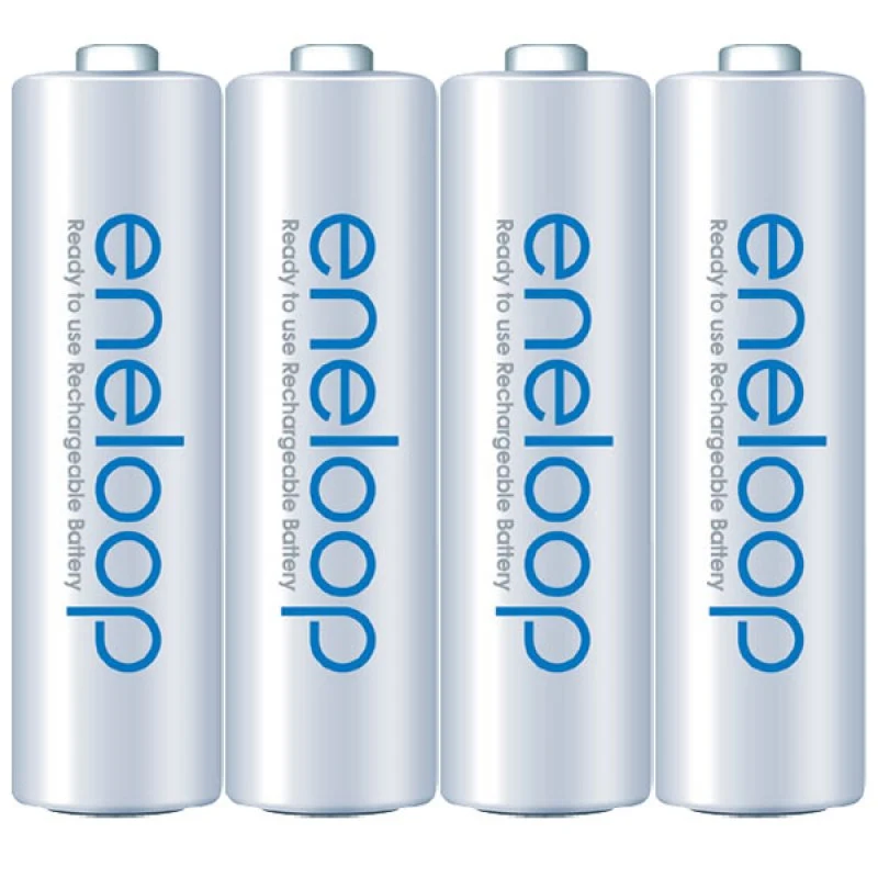 Technoline BC 1000 Akku-Ladegerät blau mit Panasonic eneloop Standard AA Mignon Akkus HR-3UTGB und AccuCell Akkubox