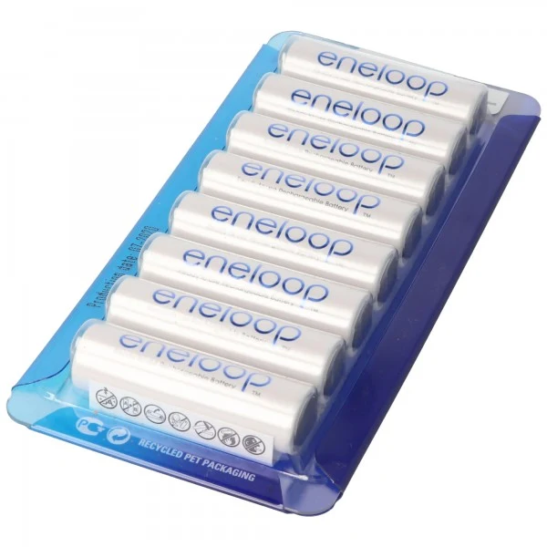 Eneloop 1,2V 2000mAh Ni-Mh Mignon AA HR-3UTGA 8er Pack inkl. Akkubox