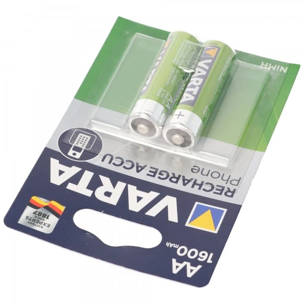 Varta T399 Phone Power Akku Mignon/AA 1600mAh 2er Pack