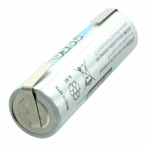 Ansmann Akku 1,2 Volt Akku mit 2850mAh mit Lötfahnen in U-Form oder in Z-Form auswählbar