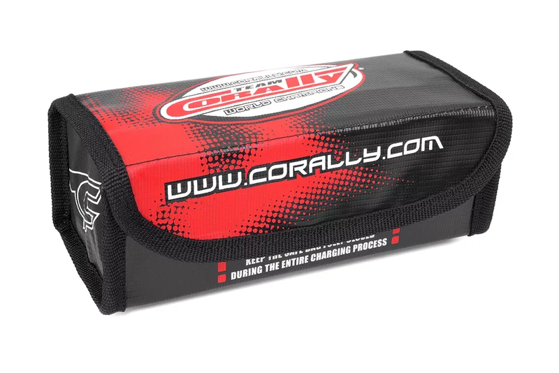 Team Corally - Lipo Safe Bag - Sport - für 2 Stück 2S Hard Case Akkus