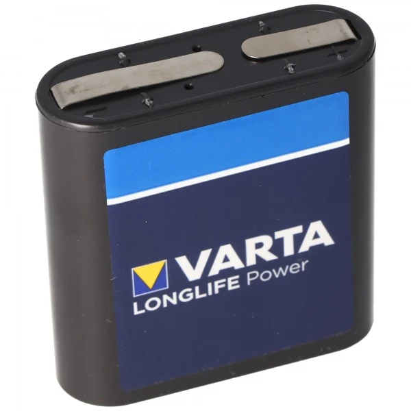 Varta Longlife Power 4912 Flachbatterie 4,5V 6100mAh MN1203 3LR12 3LR12P 10er Box