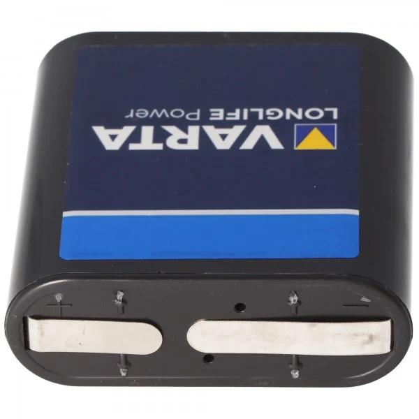 Varta Longlife Power 4912 Flachbatterie 4,5V 6100mAh MN1203 3LR12 3LR12P 10er Box
