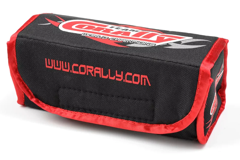 Team Corally - Lipo Safe Bag - für 2 Stück 2S Hard Case Akkus