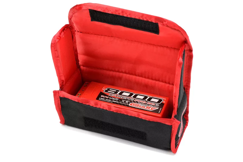 Team Corally - Lipo Safe Bag - für 2 Stück 2S Hard Case Akkus