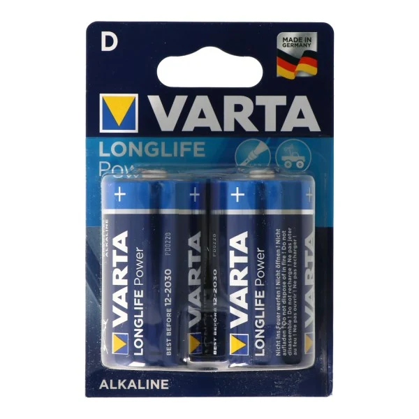 Varta Longlife Power Mono D 4920 Batterien 10x 2er Pack (20 Stück)