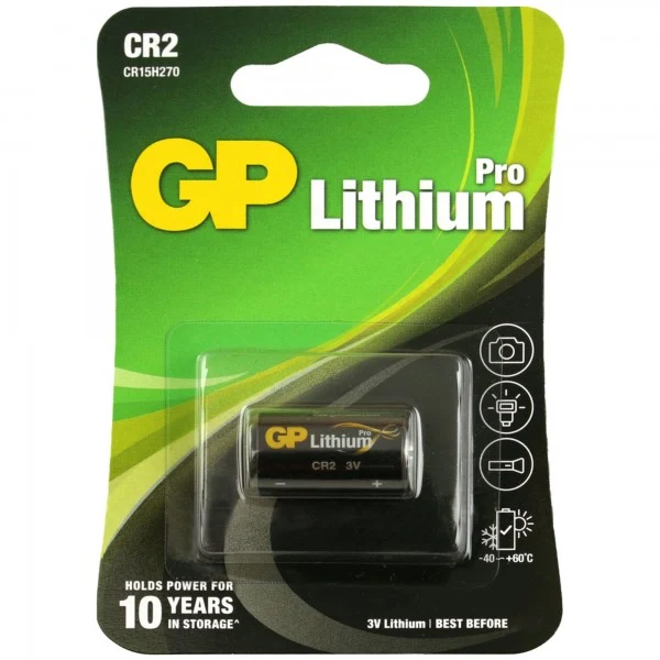 GP Batteries 3V 800mAh CR2 Batterie GP Lithium Pro 3V
