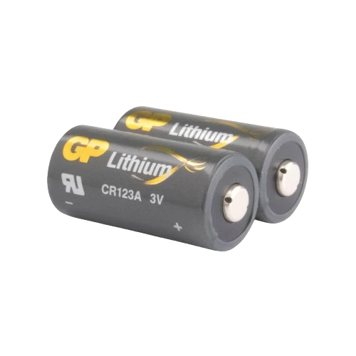 GP Batteries 3V 1400mAh CR123A Batterie GP Lithium (2 Stück)