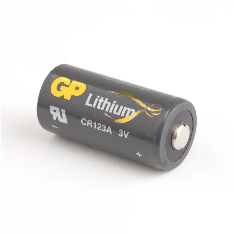 GP Batteries 3V 1400mAh CR123A Batterie GP Lithium (4 Stück)
