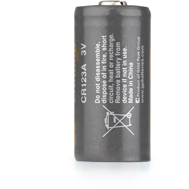 GP Batteries 3V 1400mAh CR123A Batterie GP Lithium (4 Stück)