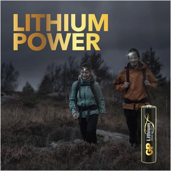 GP Batteries AAA Batterie GP Lithium 1,5V (4 Stück)
