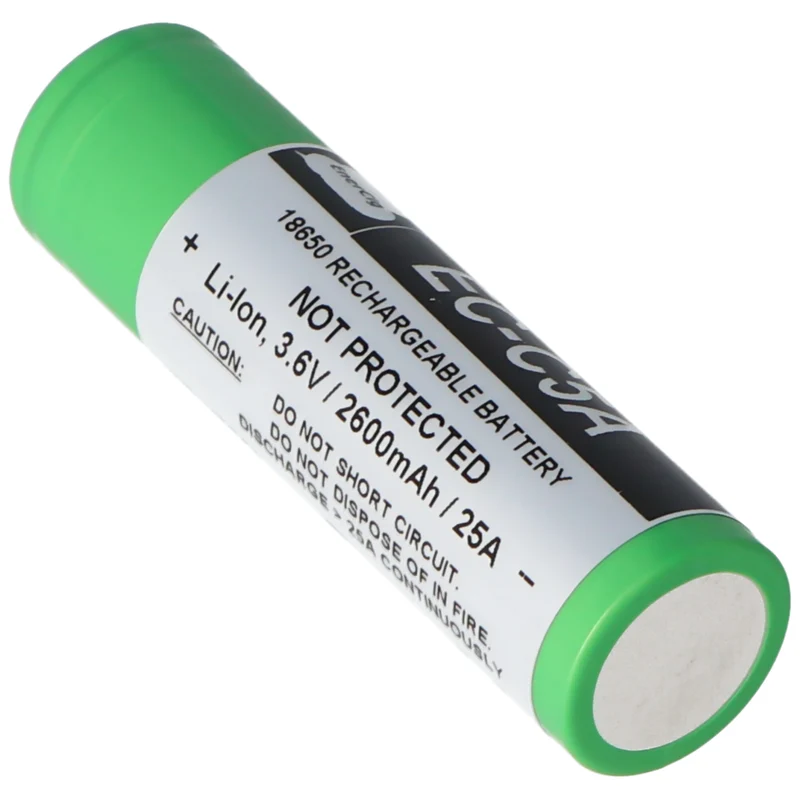 Enercig EC-C5A 2600mAh 3,6V - 3,7V US18650VTC5A