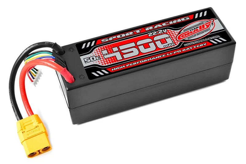 Team Corally C-49164-X - Sport Racing 50C - 4500Mah - 6S - 22,2V - XT-90 - Hard Case