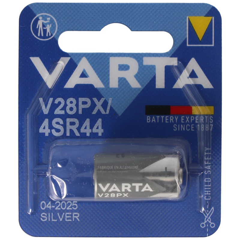 Varta V28PX 4SR44 Photo-Batterie Duracell PX28 GP476