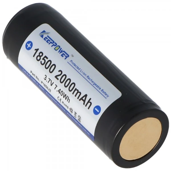 Keeppower 17500 3,7V 1200mA PCB geschützt Li-Ion Akku