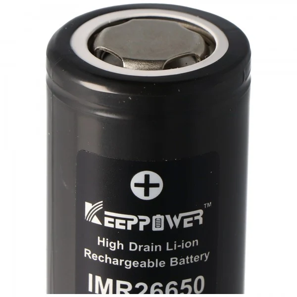 Keeppower IMR26650 3,7V 5200mAh Li-Ion Akku