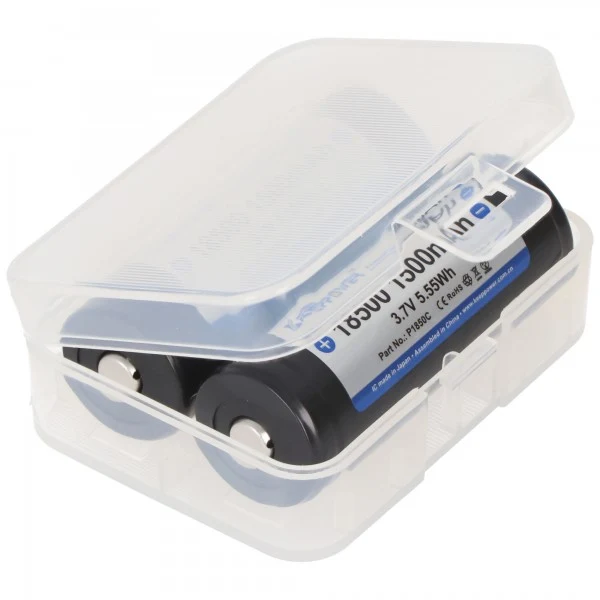 Keeppower 18500 3,7V 1500mAh geschützt Li-Ion Akku