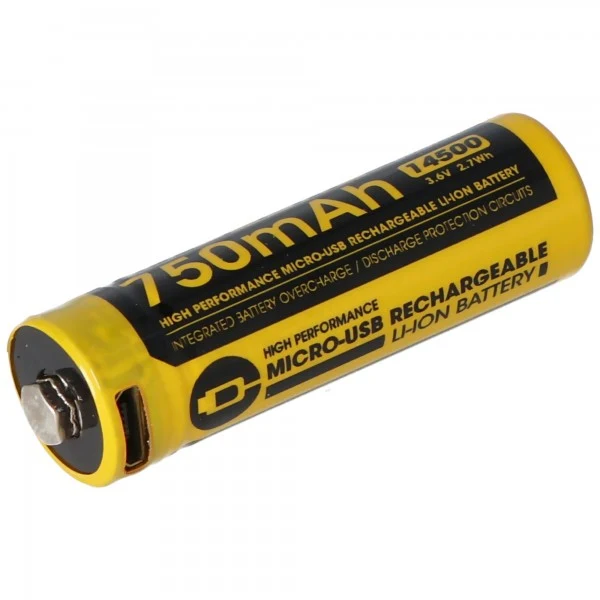 Nitecore NL1475R 14500 3,7V 750mAh Li-Ion Akku