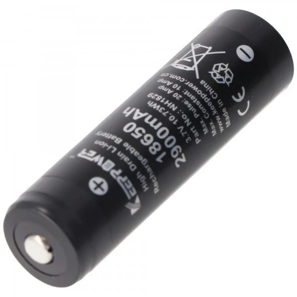 Keeppower IMR18650 3,7V 2900mAh Akku