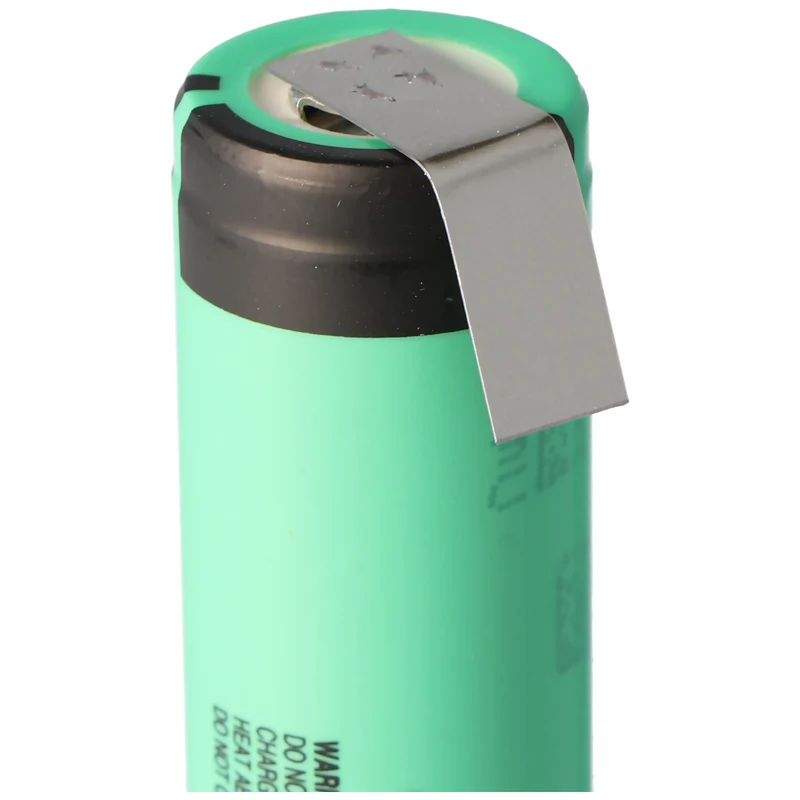 Panasonic NCR18650A 3,6V 3100mAh mit Lötfahne U Form