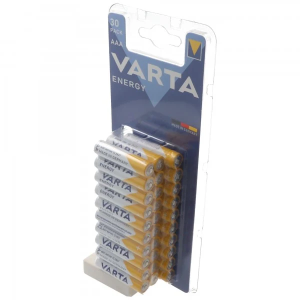 Varta Energy Batterie Alkaline Micro AAA LR03 1,5V 30er Pack