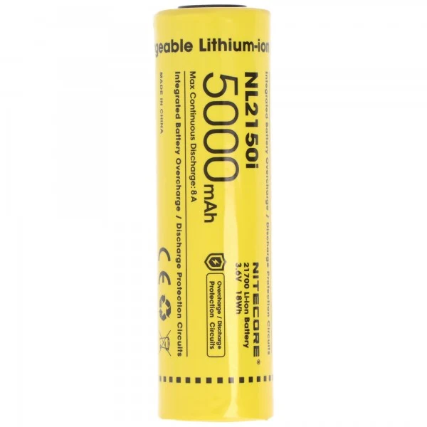 Nitecore NL2150i 21700 3,7V 5000mAh Li-Ion Akku