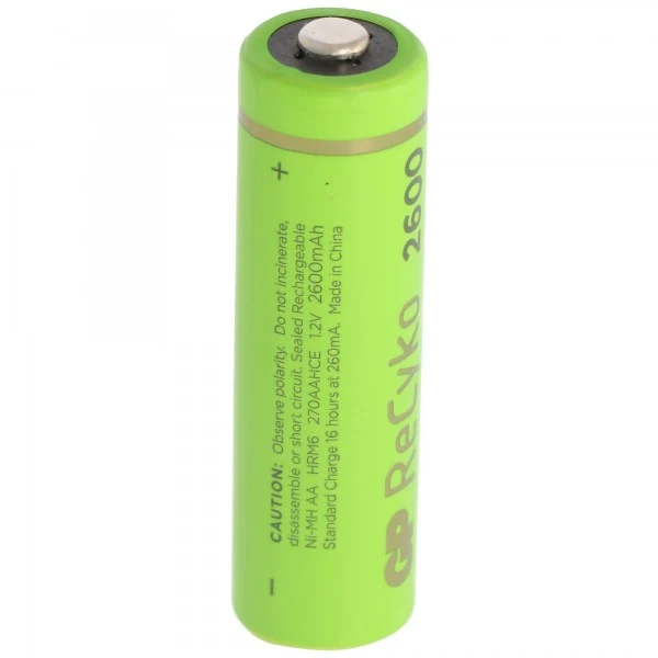 GP Batteries AA Akku GP NiMH 1,2V 2600mAh ReCyko (2 Stück)