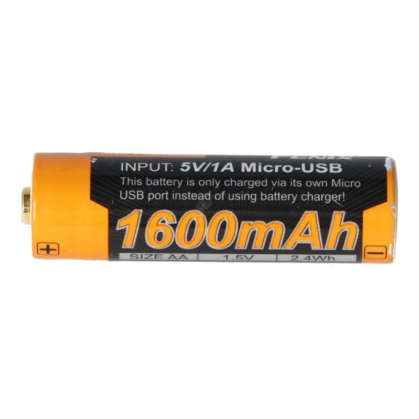 AccuCell Mignon AA LR6 1600mAh 1,5V mehrfach geschützt micro USB Li-Ion Akku