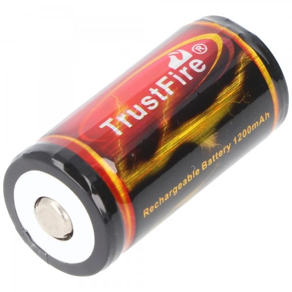 Trustfire 18350 3,7V 1200mAh geschützt Li-Ion Akku