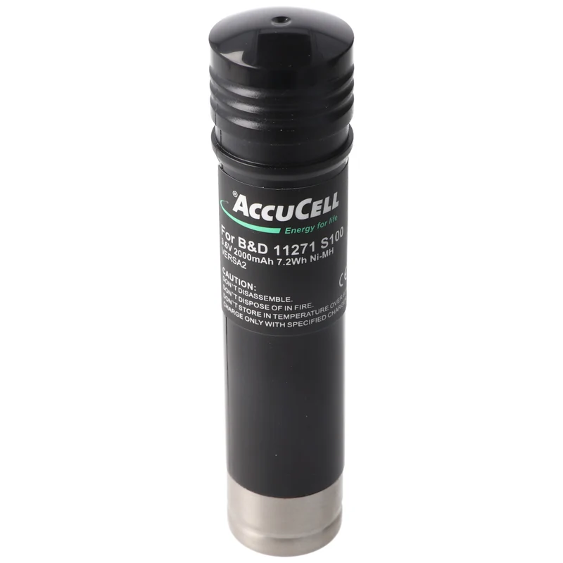 AccuCell Akku Black&Decker VersaPak VP130 VP100 NiMH Akku 2100mAh