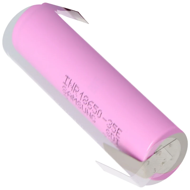 Samsung INR18650-35E 3,7V 3500mAh flacher Pluspol Z Lötfahne
