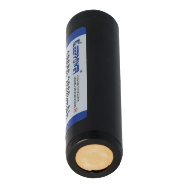 Keeppower R 18650 2600mAh 3,6V - 3,7V Li-Ion-Akku geschützt (Pluspol erhöht)