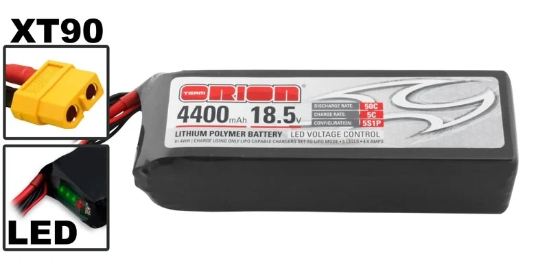 Absima Team Orion LiPo 4400 5S 18,5V 50C XT90