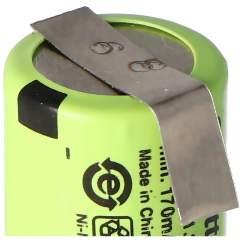 GP 1/3AAA NiMH Akku Size 1/3 AAA 170mAh mit Lötfahne in U-Form