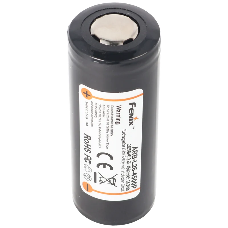 Fenix PD40R 26650 3,7V 4500mAh geschützt Li-Ion Akku