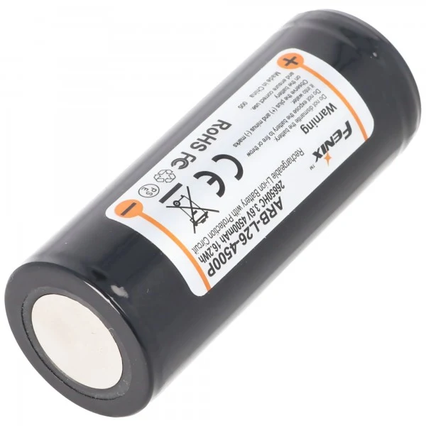 Fenix PD40R 26650 3,7V 4500mAh geschützt Li-Ion Akku