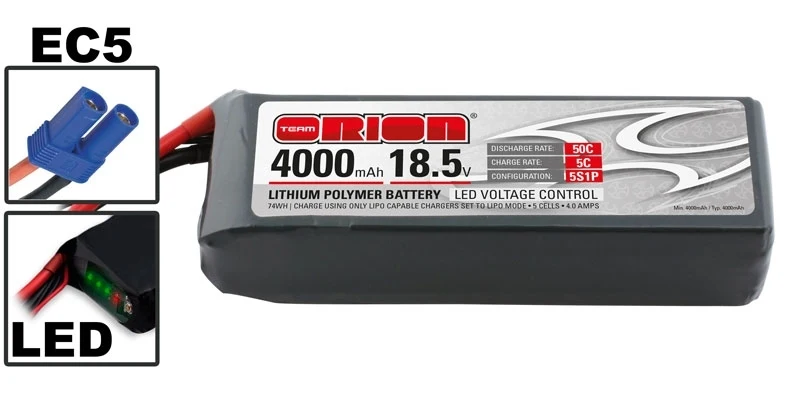 Absima Team Orion LiPo 4000 5S 18,5V 50C EC5