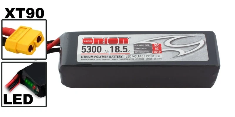 Absima Team Orion LiPo 5300 5S 18,5V 50C XT90