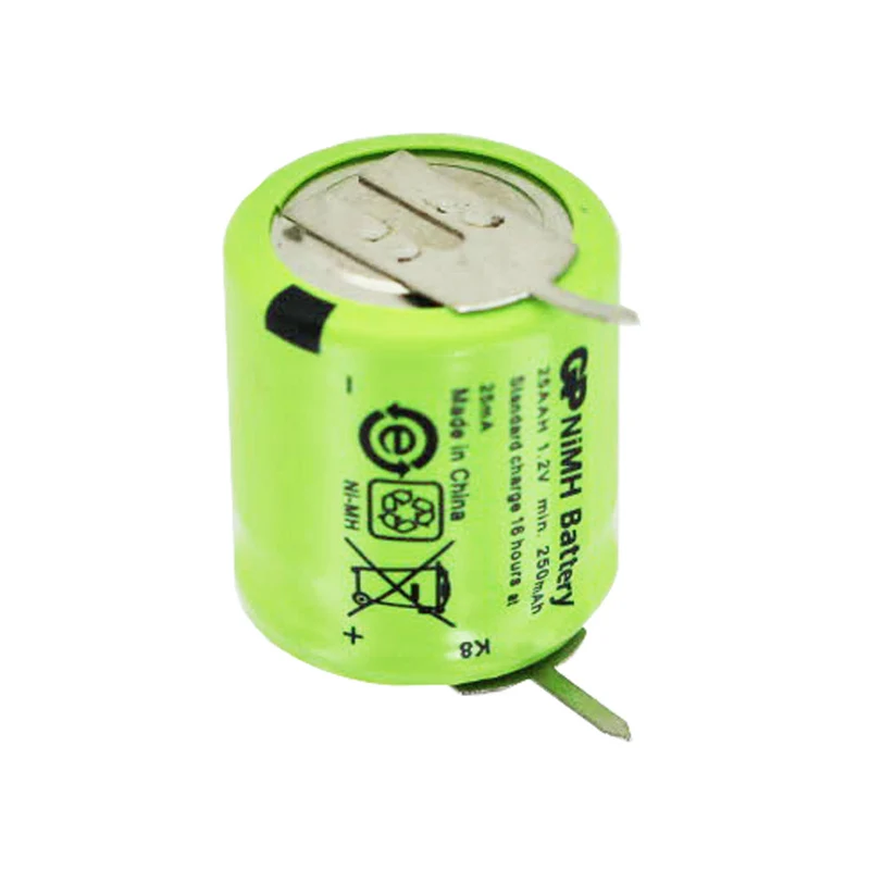 GP Batteries Akku für Sanyo N-110AA Akku NiMH 1/3 AA Mignon 1-er Print Kontakten