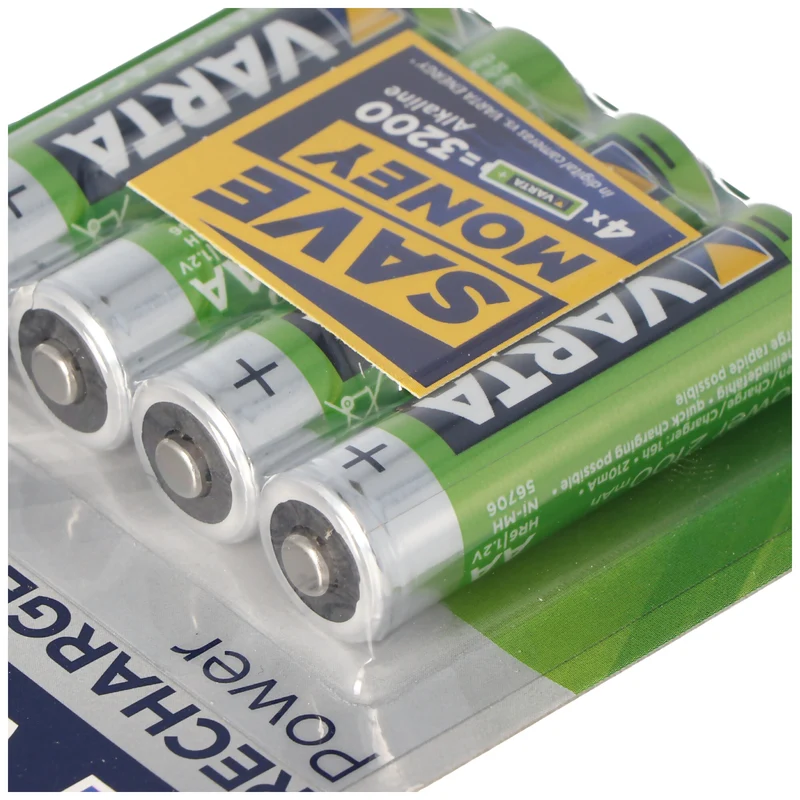 VARTA Ready2use Akku Mignon/AA 56706 4er Pack 2100mAh