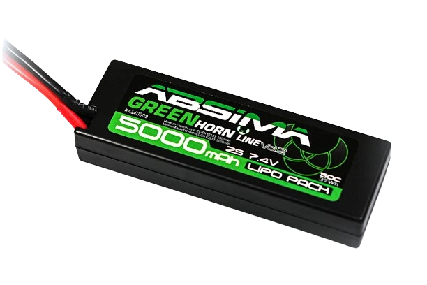 Absima Greenhorn Vol.2 LiPo 2S 5000mAh 7,4V-50C HC T-Stecker