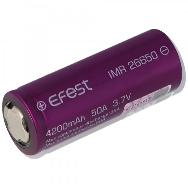 Efest Purple IMR26650 3,7V 4200mAh Li-Ion Akku