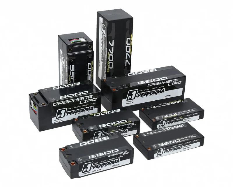 Absima Performa Racing P1 4S 5000mAh Graphene Lipo Shorty 14.8V 120C