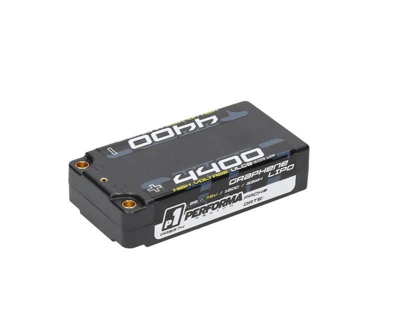 Absima Performa Racing 2S 4400mAh Graphene HV Lipo Shorty LCG 7.6V 120C